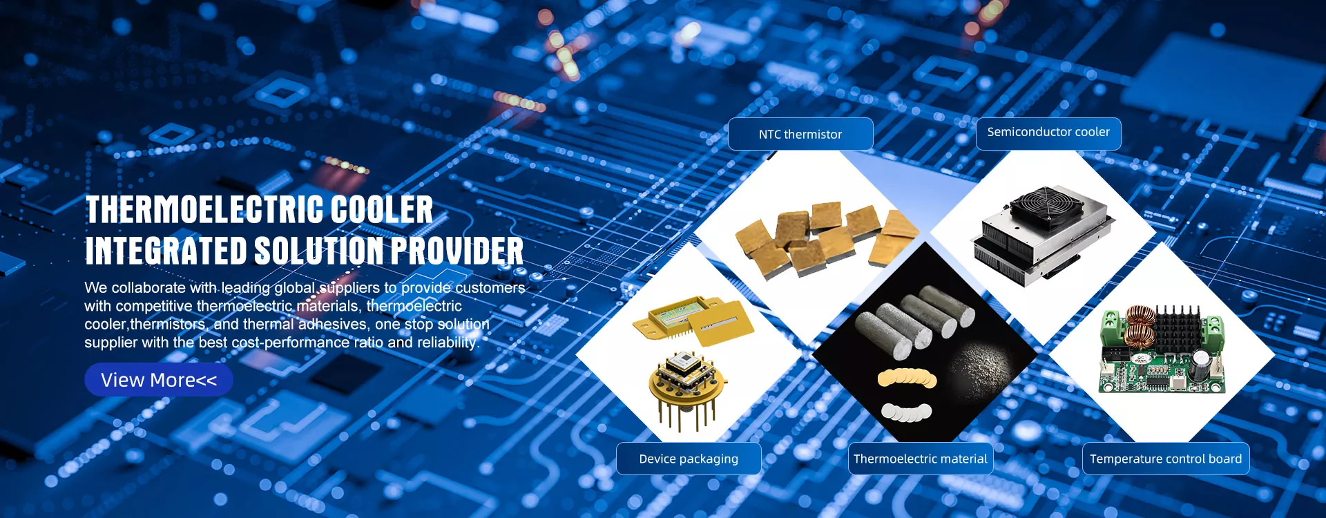 Conjuntos de refrigeradores termoeléctricos de calidad